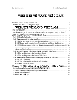 WEBSITE về mạng Việt Nam