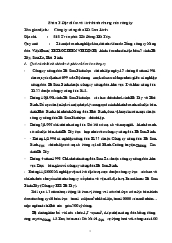 Báo cáo Thực tập tại Công ty xăng dầu Hà Sơn Bình