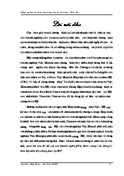 Đăng ký bảo hộ nhãn hiệu hàng hoá tại thị trường Mỹ