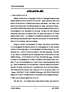 Thương mại điện tử và thực trạng ứng dụng thương mại điện tử trong doanh nghiệp vừa và nhỏ ở Việt Nam