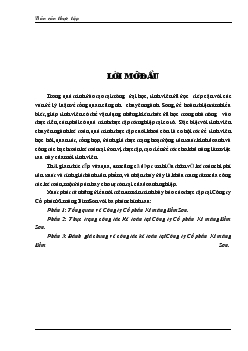 Báo cáo Thực tập về công tác Kế toán tại Công ty Cổ phần Xi măng Bỉm Sơn