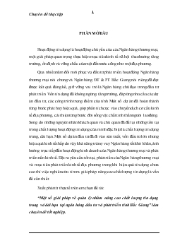 Một số giải pháp về quản lý nhằm nâng cao chất lượng tín dụng trung và dài hạn tại Ngân hàng đầu tư và phát triển tỉnh Bắc Giang