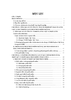 Phân tích, thiết kế phần mềm tính lương