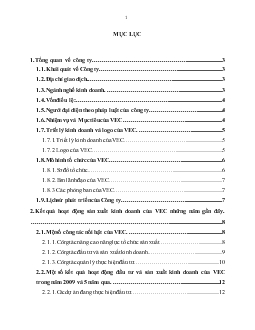 Báo cáo Thực tập tại Tổng Công ty Đầu tư phát triển đường cao tốc Việt Nam - VEC