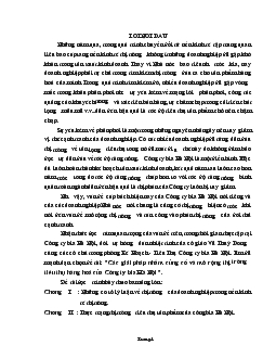 Các giải pháp nhằm củng cố và mở rộng thị trường tiêu thụ hàng hoá của Công ty bia Hà Nội