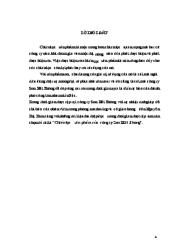 Chiến lược sản phẩm tại Công ty Sơn Hải Phòng