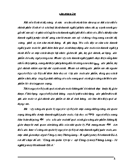 Công tác quản lý vật tư tại Công ty may Thăng Long - Xí nghiệp may liên doanh G&A