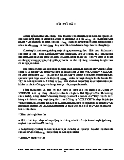 Đẩy mạnh bán hàng cá nhân trong hoạt động tiêu thụ ở Công ty Vật tư kỹ thuật xi măng