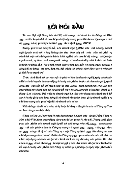 Hoàn thiện các chính sách hỗ trợ tiêu thụ sản phẩm của Công ty Cao su Sao vàng