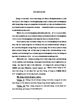 Hoàn thiện công tác kế toán bán hàng và xác định kết quả bán hàng ở Công ty TNHH Minh Trí