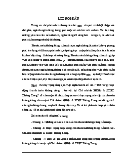 Mở rộng hoạt động thanh toán không dùng tiền mặt tại Chi nhánh Ngân hàng nông nghiệp và phát triển nông thôn (AgriBank) Thăng Long
