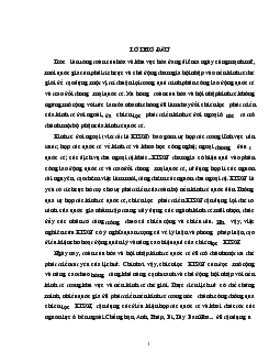 Mở rộng và nâng cao hiệu quả kinh tế đối ngoại ở nước ta theo hướng tăng khả năng cạnh tranh và chủ động hội nhập kinh tế khu vực và quốc tế