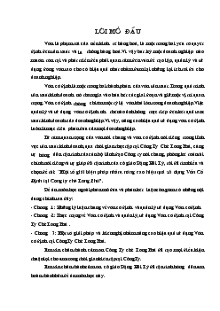 Một số giải biện pháp nhằm nâng cao hiệu quả sử dụng vốn cố định tại Cong ty chè Long Phú