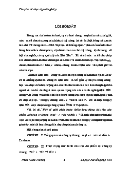 Một số giải pháp hoàn thiện hoạt động tiêu thụ sản phẩm tại Công ty Thương mại tư vấn và đầu tư Trainco