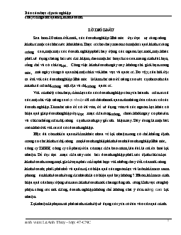 Phân tích thực trạng về sự biến động chỉ tiêu lợi nhuận của xí nghiệp khai thác công trình thuỷ lợi tỉnh HảI Dương