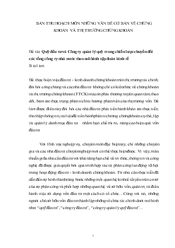 Quỹ đầu tư và Công ty quản lý quỹ trong chiến lược chuyển đổi các Tổng Công ty nhà nước theo mô hình tập đoàn kinh tế <bài thu hoạch>