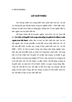 Tìm hiểu những đổi mới trong cuộc sống khuyến khích đầu tư nước ngoài của VN