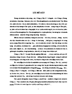 Tổ chức kế toán nguyên vật liệu tại Công ty Dệt 8-3