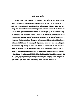 Vận dụng dãy số thời gian để phân tích sự biến động số lao động tham gia bảo hiểm xã hội giai đoạn 2000-2007 và dự đoán cho đến năm 2010