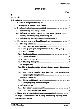 Báo cáo Hệ thống kiểm soát nội bộ và đánh giá của kiểm toán viên về hệ thống kiểm soát nội bộ trong kiểm toán tài chính