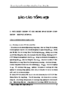 Báo cáo Thực tập tại chi nhánh Ngân hàng thương mại cổ phần Công Thương (VietinBank) khu vực Đống Đa