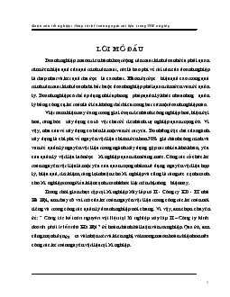 Công tác kế toán nguyên vật liệu tại Xí nghiệp xây lắp 2 - Công ty kinh doanh phát triển nhà Hà Nội