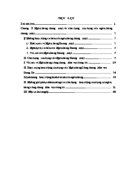 Giải pháp nâng cao chất lượng hoạt động tín dụng tại Ngân hàng thương mại cổ phần Công Thương (VietinBank) khu vực Đống Đa