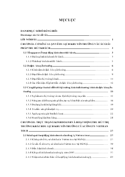 Giải pháp nhằm thu hút khách là các hãng, tổ chức, Công ty trong nước đi chương trình du lịch khuyến thưởng của Công ty Vietran tour