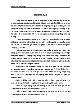 Hoàn thiện hạch toán chi phí sản xuất và tính giá thành sản phẩm tại Công ty Quang điện - Điện tử