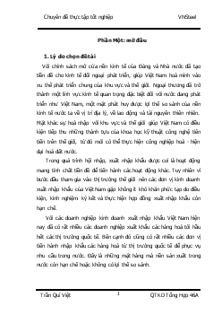 Hoàn thiện quy trình tổ chức thực hiện hợp đồng nhập khẩu phôi thép tại cơ quan văn phòng Tổng Công ty Thép Việt Nam