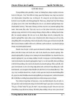 Kế toán doanh thu, chi phí và xác định kết quả sản xuất kinh doanh tại Công ty Du lịch và Thương mại Tổng hợp Thăng Long