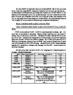 Kinh nghiệm hội nhập WTO của Trung Quốc và vận dụng vào VN. Giải pháp chủ yếu để thúc đẩy tiến trình tham gia vào WTO của VN