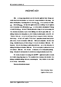 Kinh tế Nhà nước và vai trò chủ đạo của nó trong nền kinh tế thị trường định hướng XHCN ở Việt Nam