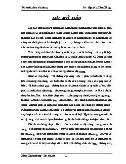 Lý thuyết của chủ nghĩa Mác-Lênin về nền kinh tế thị trường và sự vận dụng lý thuyết đó với nước ta từ khi đổi mới đến nay