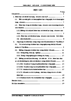 Mối quan hệ giữa cách mạng khoa học công nghệ và cách mạng lực lượng sản xuất