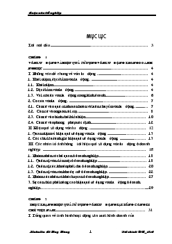 Một số giải pháp nâng cao hiệu quả vốn lưu động tại Tổng Công ty chè Việt Nam