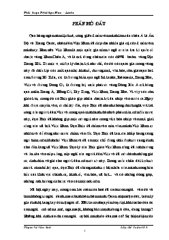Những giá trị và hạn chế trong nhân sinh quan của phật giáo và ảnh hưởng của nó trong xã hội Việt Nam hiện nay