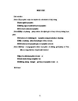 Những lý luận về lạm phát và các biện pháp khắc phục nhằm giảm lạm phát trong thời kỳ kinh tế mở và phát triển 1 cách đồng bộ ở Việt Nam