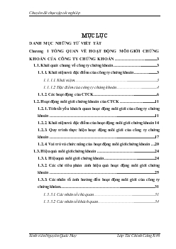Phát triển hoạt động môi giới của Công ty TNHH Ngân hàng nông nghiệp và phát triển nông thôn (AgriBank) Việt Nam