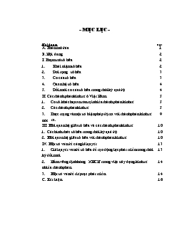 Quan hệ giữa sở hữu và các thành phần kinh tế