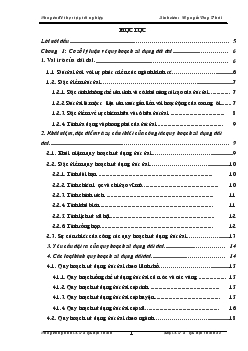 Quy hoạch sử dụng đất thị trấn An Lão, huyện An Lão, thành phố Hải Phòng giai đoạn 2003-2010