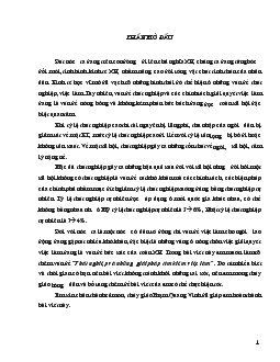 Thất nghiệp và những giải pháp tìm kiếm việc làm