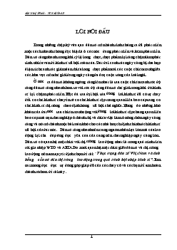Thực trạng dân số Việt Nam và ảnh hưởng của nó đến thị trường lao động trong quá trình hội nhập kinh tế