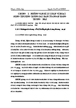 Thực trạng và một số giải pháp nâng cao chất lượng tín dụng trung dài hạn của Ngân hàng thương mại cổ phần Công Thương (VietinBank) Hoàn Kiếm