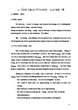 Thương mại điện tử. Thực trạng và giải pháp để phát triển thương mại điện tử và phát triển ngân hàng tại Việt Nam