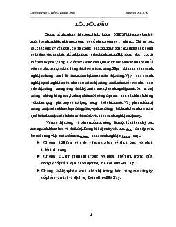 Tình hình thị trường và phát triển thị trường bán hàng của Công ty cổ phần vận tải và dịch vụ Petrolimex Hà Tây