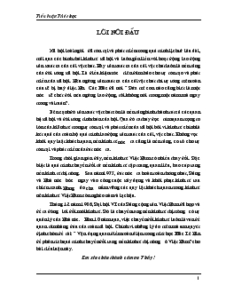 Vận dụng quan điểm toàn diện trong triết học Mác-Lênin vào sự chuyển đổi sang nền kinh tế thị trường ở nước ta