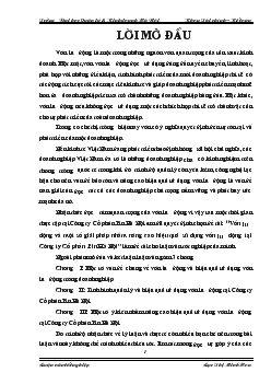 Vốn lưu động và một số giải pháp nhằm nâng cao hiệu quả sử dụng Vốn lưu động tại Công ty cổ phần Pin Hà Nội