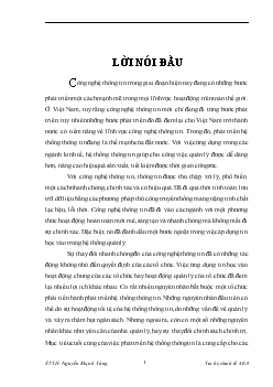 Xây dựng hệ thống thông tin quản lý bán hàng tại Công ty TNHH Đức Ngoan