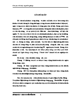 Biện pháp nâng cao hiệu quả kinh doanh tại Ngân hàng thương mại cổ phần Công Thương (VietinBank) Thanh Hoá